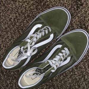 Olive Green Vans